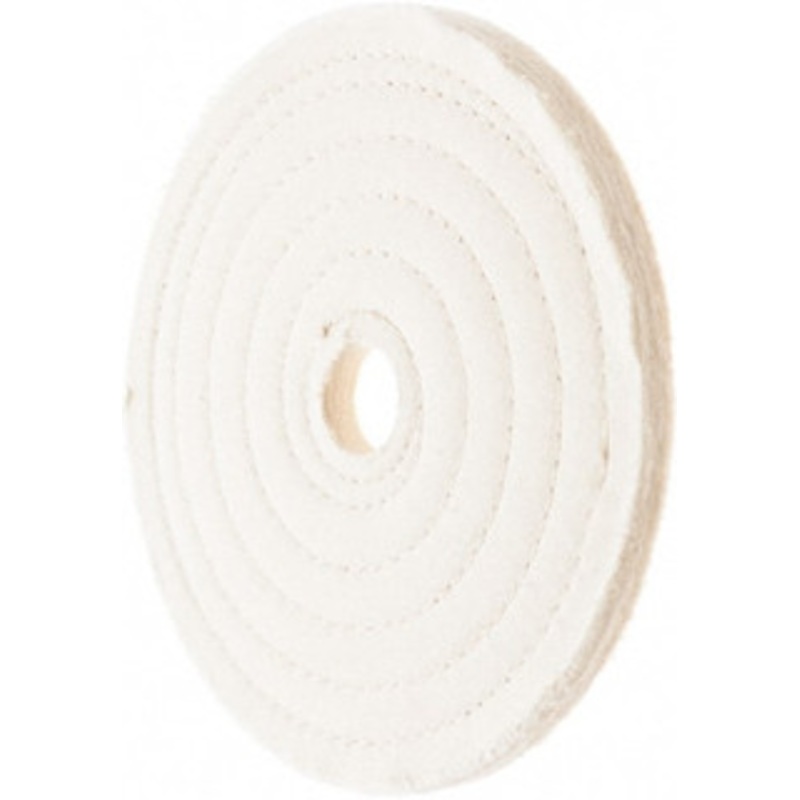 Value Collection 7 Diam x 1/2 Thick Unmounted Buffing Wheel 50 Ply, Polishing, 1 Arbor Hole, Hard Density 753592516 – 66999178
