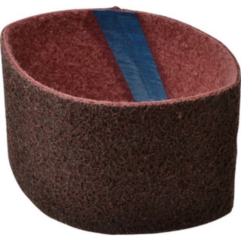 Brite Star 3-1/2 Wide x 15-1/2 OAL, Silicon Carbide Abrasive Belt Silicon Carbide, Medium, Nonwoven, Series SC-LS BS44273 – 01134238