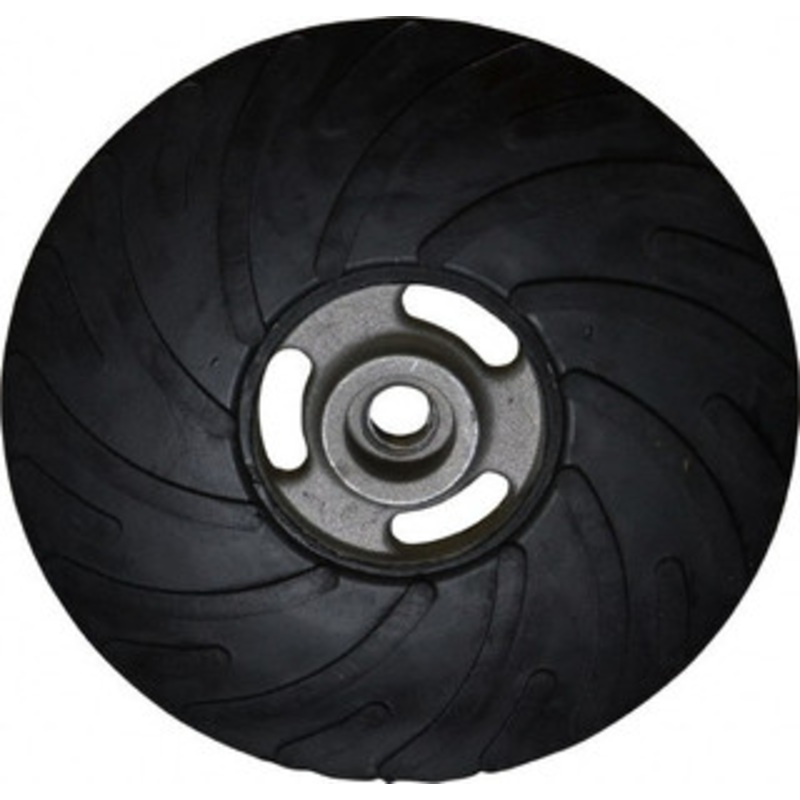 Made in USA 7 Diam Disc Backing Ribbed Backing Pad Soft Density, 8,500 RPM 8002UF – 03688488
