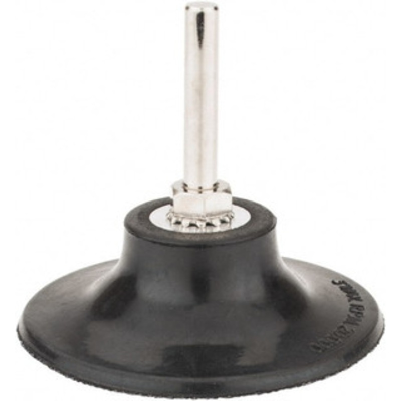 Tru-Maxx 3 Diam Quick-Change Type S Disc Backing Pad 1/4 Shank Diam, Soft Density, 20,000 RPM, Quick-Lok Compatible RS303S – 68135748