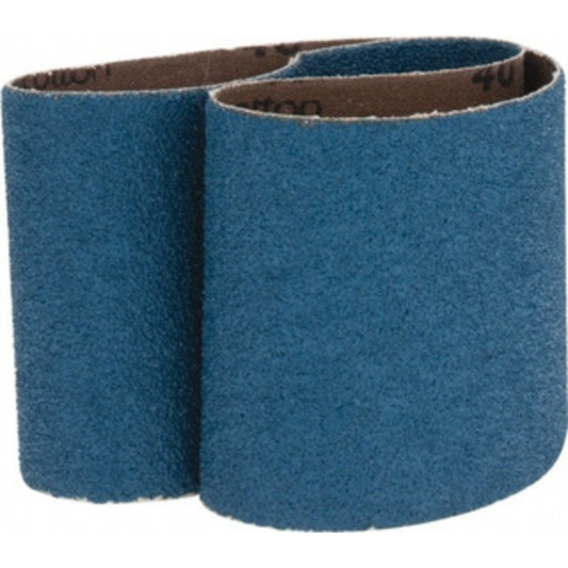 Made in USA 3 Wide x 21 OAL, 40 Grit, Zirconia Alumina Abrasive Belt Zirconia Alumina, Coarse, Coated, X Weighted Cloth Backing 3 X 21 40 GR – 00081737