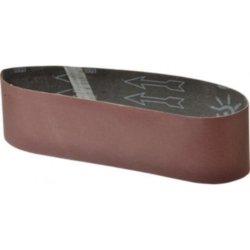 Tru-Maxx 3 Wide x 24 OAL, 240 Grit, Aluminum Oxide Abrasive Belt Aluminum Oxide, Very Fine, Coated, X Weighted Cloth Backing 7229 – 05811245