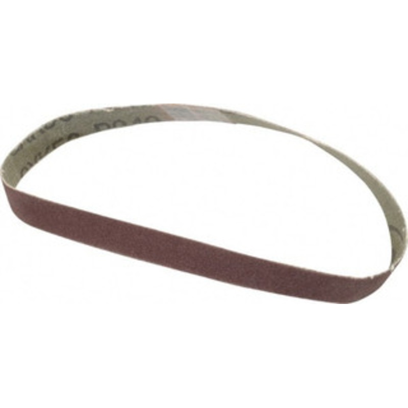 Tru-Maxx 3/8 Wide x 13 OAL, 240 Grit, Aluminum Oxide Abrasive Belt Aluminum Oxide, Very Fine, Coated 7038 – 90920638