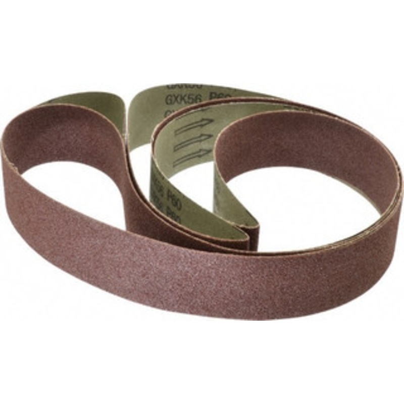 Tru-Maxx 2 Wide x 132 OAL, 60 Grit, Aluminum Oxide Abrasive Belt Aluminum Oxide, Medium, Coated 7174 – 85575272