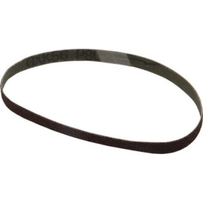 Tru-Maxx 3/8 Wide x 13 OAL, 80 Grit, Aluminum Oxide Abrasive Belt Aluminum Oxide, Medium, Coated 7033 – 85559714
