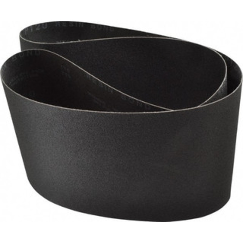 Made in USA 6 Wide x 48 OAL, 120 Grit, Silicon Carbide Abrasive Belt Silicon Carbide, Fine, Coated, X/Y Weighted Cloth Backing, Wet/Dry, Series S181 801034-49671 – 63176861