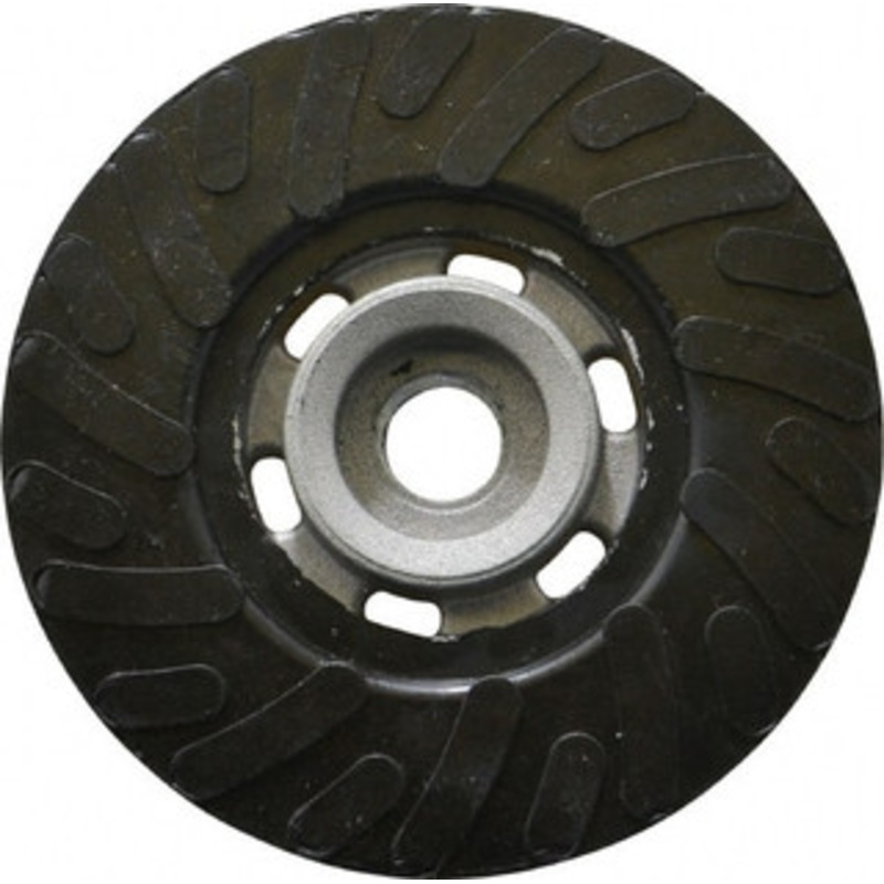 Made in USA 4 Diam Disc Backing Ribbed Backing Pad Medium Density, 12,000 RPM 8004M – 03688066