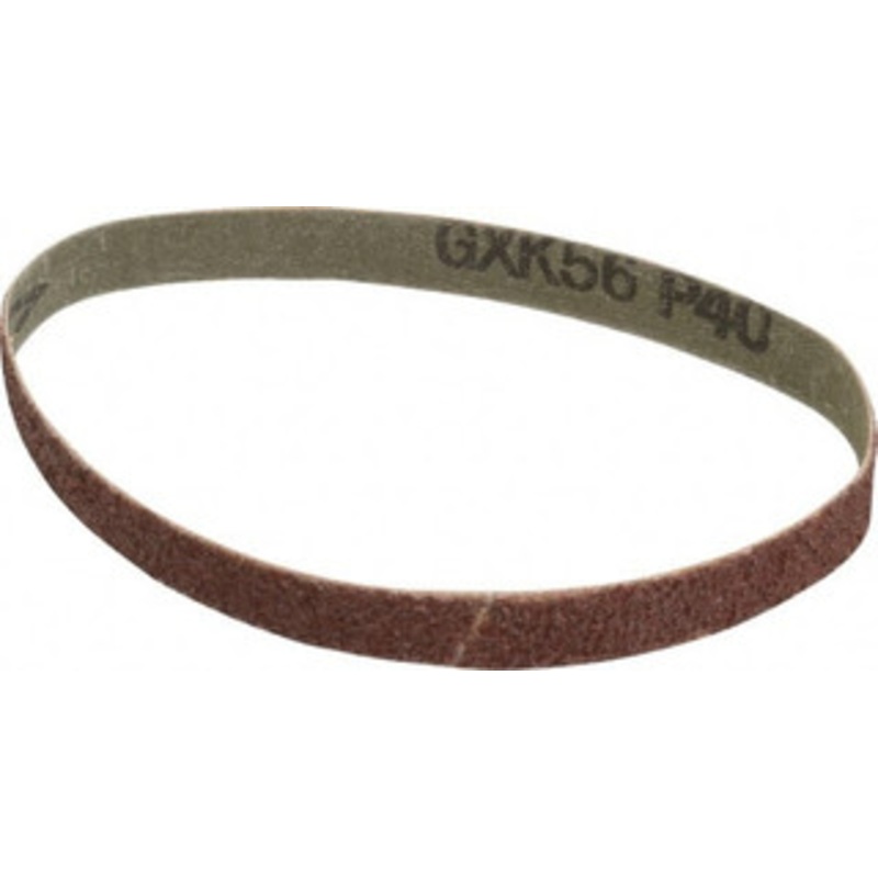 Tru-Maxx 1/2 Wide x 12 OAL, 40 Grit, Aluminum Oxide Abrasive Belt Aluminum Oxide, Coarse, Coated 7044 – 85559821
