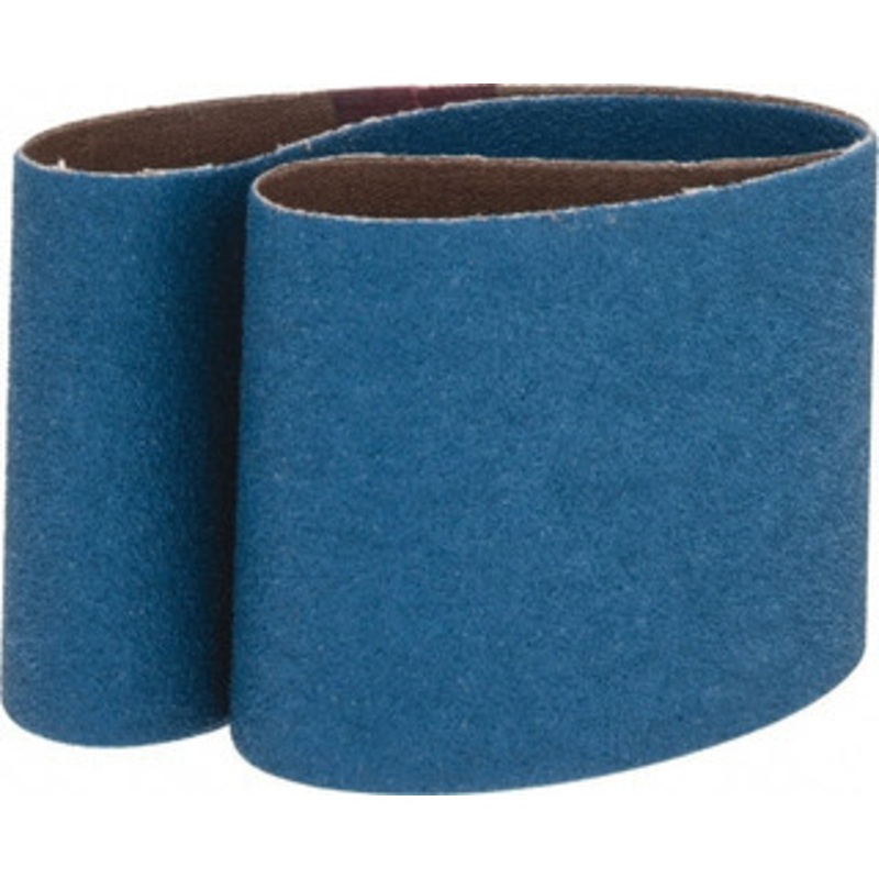 Made in USA 3 Wide x 24 OAL, 60 Grit, Zirconia Alumina Abrasive Belt Zirconia Alumina, Medium, Coated, X Weighted Cloth Backing 3 X 24 60 GR – 00081877