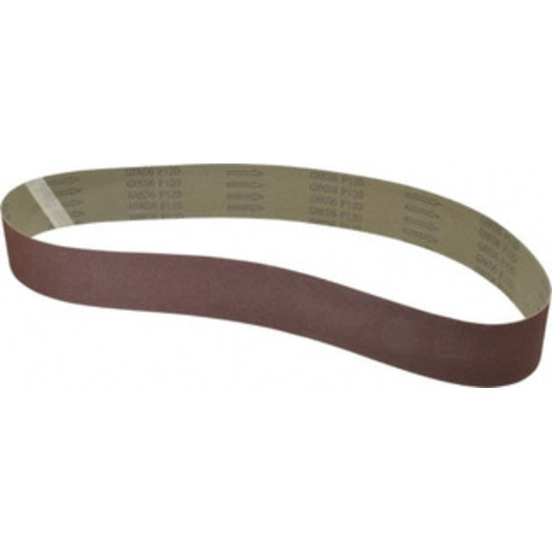 Tru-Maxx 2-1/2 Wide x 48 OAL, 120 Grit, Aluminum Oxide Abrasive Belt Aluminum Oxide, Fine, Coated 7188 – 85575413