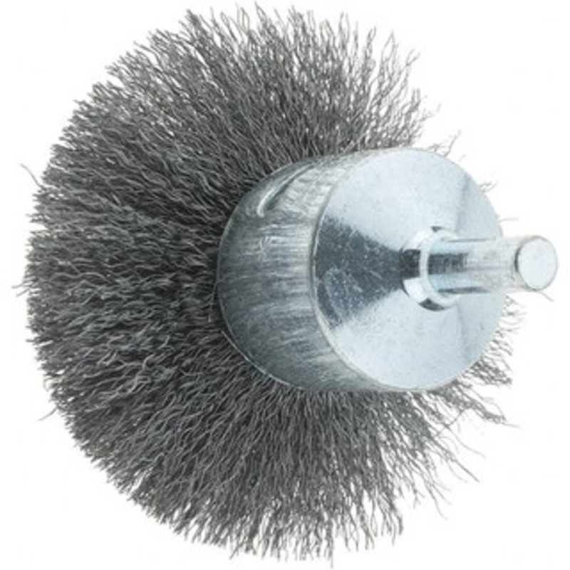 Tru-Maxx 2-3/4 Diam Steel Flared Crimped End Brush 1/4 Shank Diam, 16,000 Max RPM 88534 – 32244907