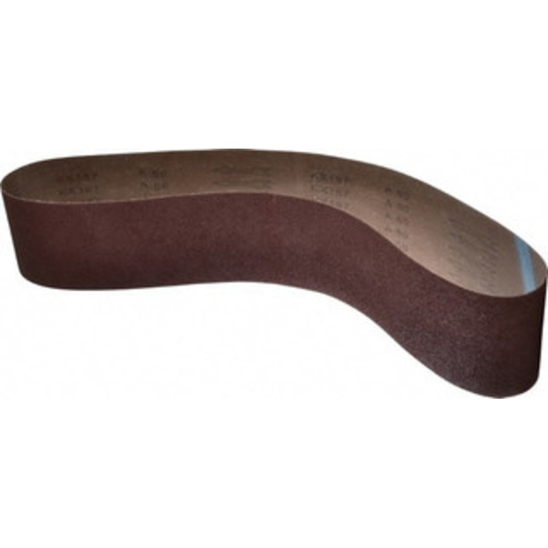 Tru-Maxx 4 Wide x 48 OAL, 50 Grit, Aluminum Oxide Abrasive Belt Aluminum Oxide, Coarse, Coated, Cloth Backing 7284 – 00081364