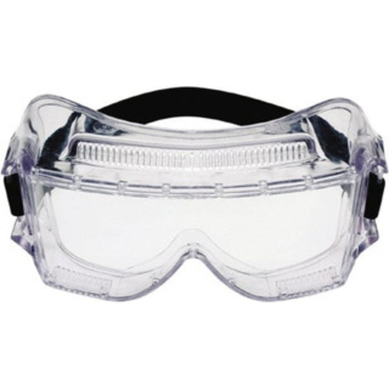 3M Size Universal Clear Polycarbonate Anti-Fog Safety Goggles Direct Vent Clear Frame 7000127564 – 59427658