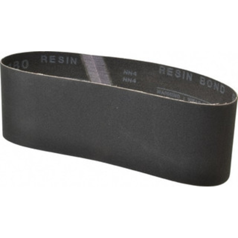 Made in USA 3 Wide x 21 OAL, 180 Grit, Silicon Carbide Abrasive Belt Silicon Carbide, Very Fine, Coated, X/Y Weighted Cloth Backing, Wet/Dry, Series S181 801034-49001 – 63165963