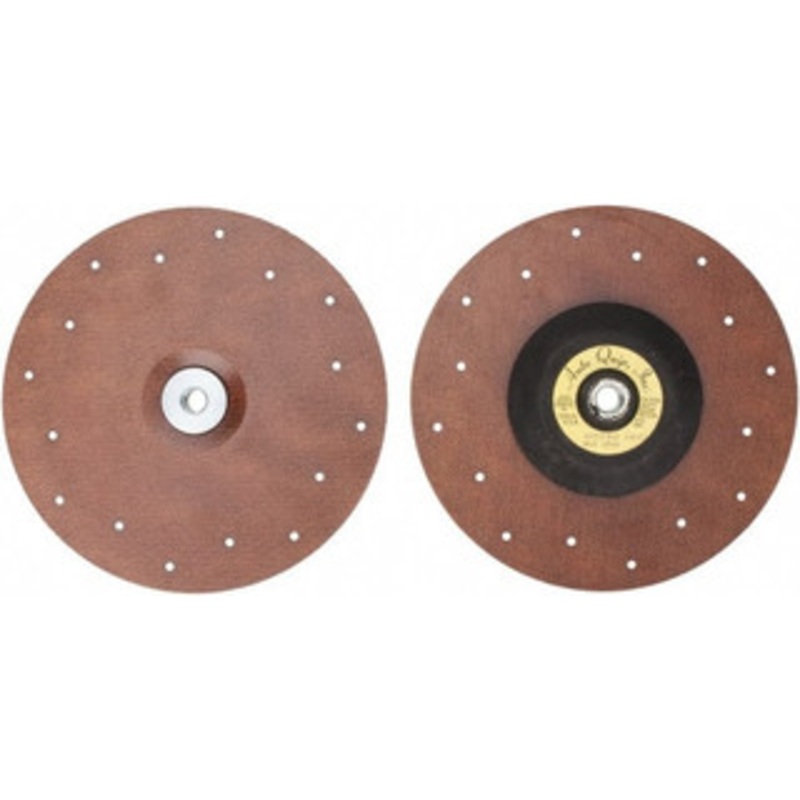 Made in USA 9 Diam Locking Nut Disc Backing Pad Soft Density, 10,000 RPM 1010 – 85257921