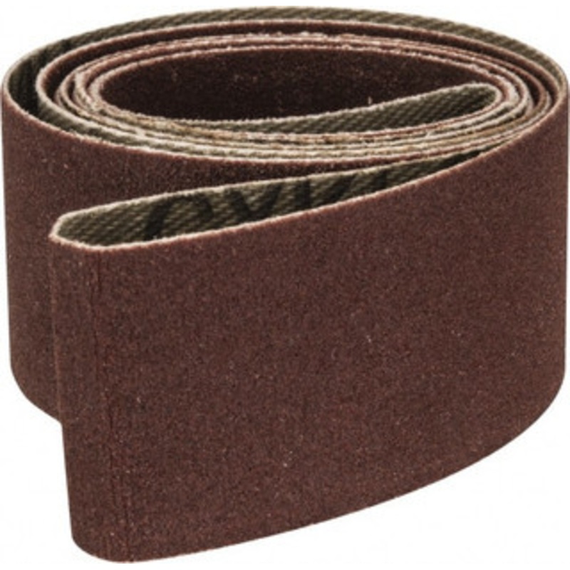 Tru-Maxx 1 Wide x 42 OAL, 240 Grit, Aluminum Oxide Abrasive Belt Aluminum Oxide, Very Fine, Coated, X Weighted Cloth Backing 7119 – 00446047