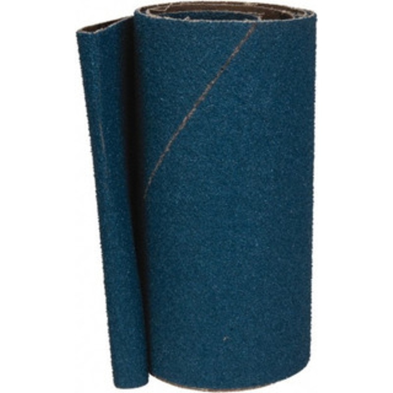 Made in USA 6 Wide x 48 OAL, 40 Grit, Zirconia Alumina Abrasive Belt Zirconia Alumina, Coarse, Coated, X Weighted Cloth Backing 6 X 48 40 GR – 00081919
