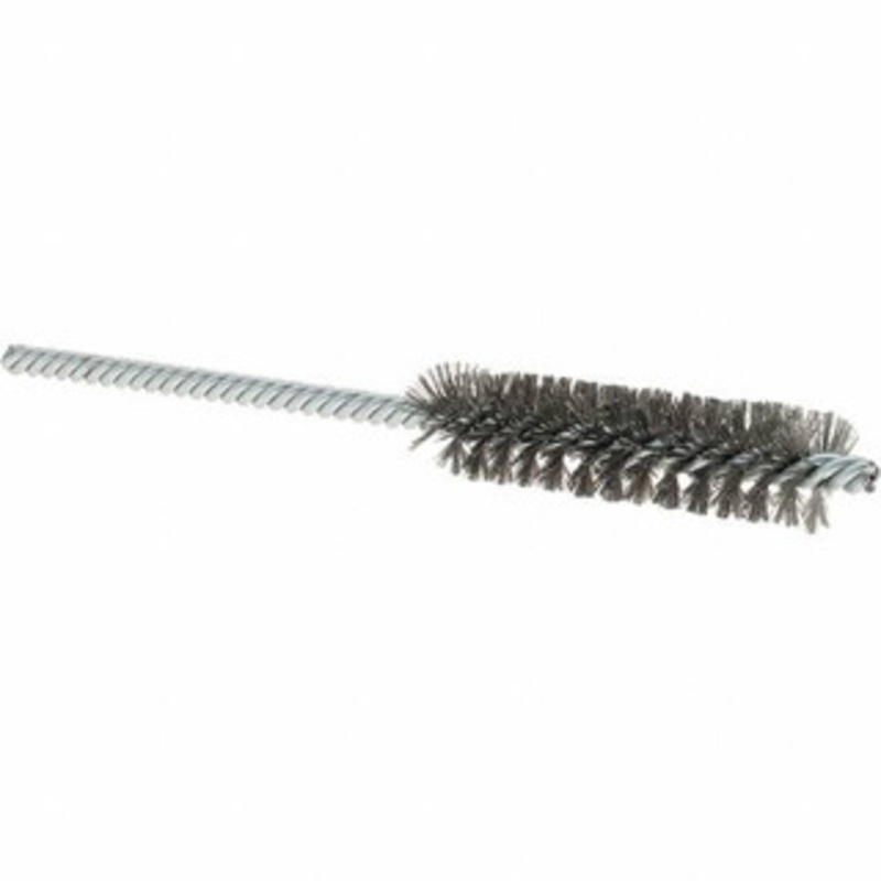 Osborn 1/2 Diam Helical Steel Tube Brush Double Spiral, 0.004 Filament Diam, 2 Brush Length, 5 OAL, 0.187 Diam Shank 0005102000 – 53500971
