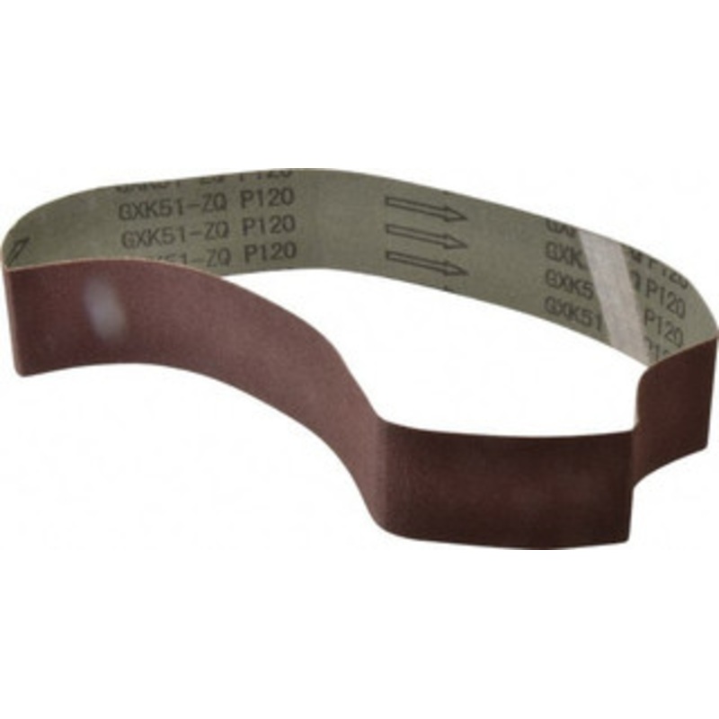 Tru-Maxx 2 Wide x 30 OAL, 120 Grit, Aluminum Oxide Abrasive Belt Aluminum Oxide, Fine, Coated 7137 – 85574861