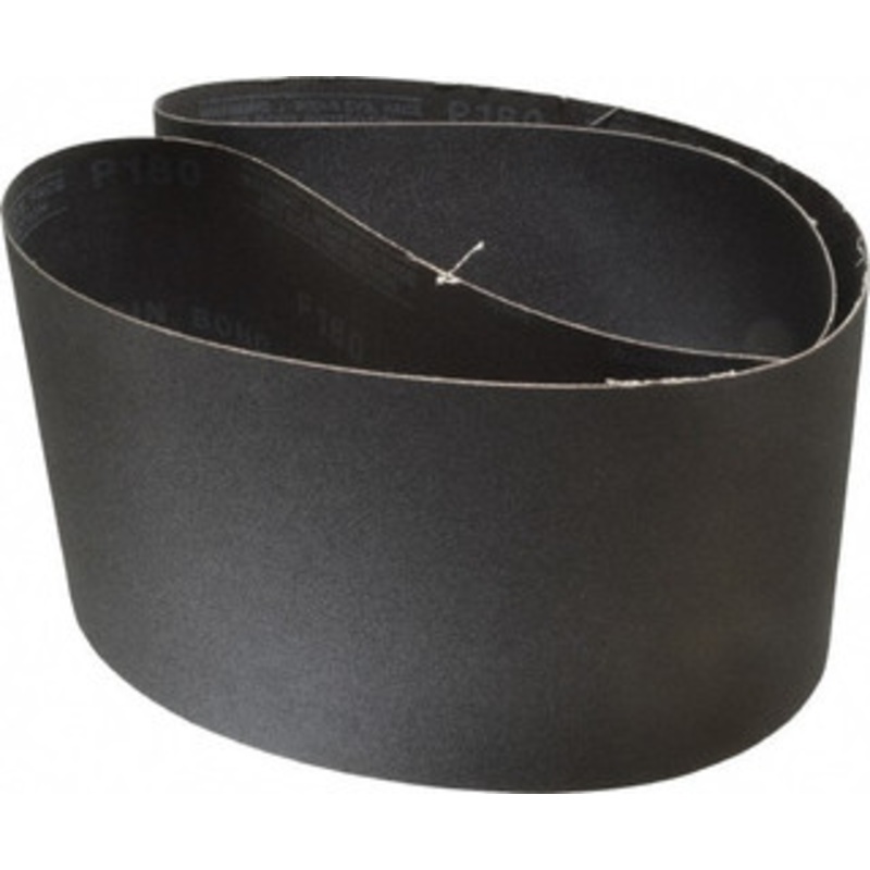 Made in USA 6 Wide x 48 OAL, 180 Grit, Silicon Carbide Abrasive Belt Silicon Carbide, Very Fine, Coated, X/Y Weighted Cloth Backing, Wet/Dry, Series S181 801034-49673 – 63176879