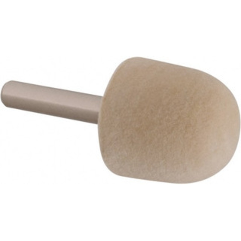Value Collection 1 Diam 1/4 Shank Diam Medium Density Oval Shaped Mounted Bob 1 Head Length, 2 Shank Length, Wool Felt 516141 – 91068544