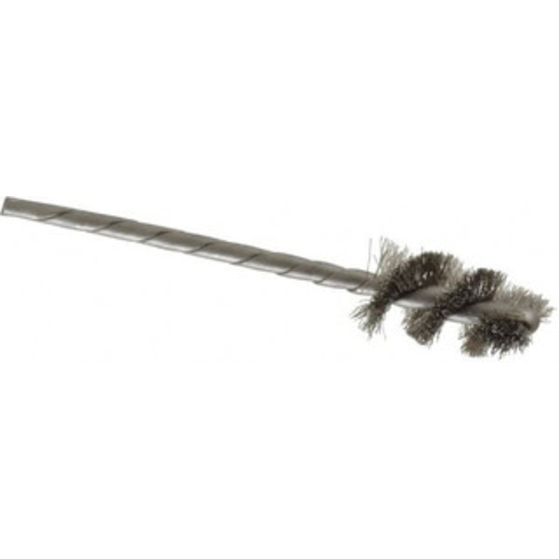 Osborn 1/2 Diam Helical Stainless Steel Tube Brush 0.005 Filament Diam, 1 Brush Length, 3-1/2 OAL, 1/8 Diam Shank 0003615500 – 53498218