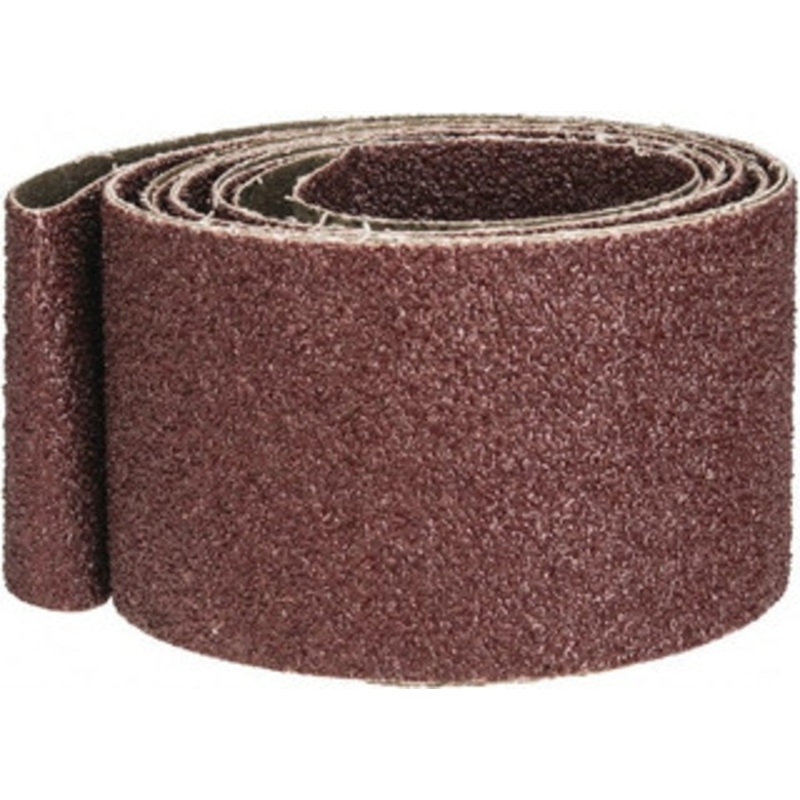 Tru-Maxx 3 Wide x 132 OAL, 36 Grit, Aluminum Oxide Abrasive Belt Aluminum Oxide, Very Coarse, Coated, X Weighted Cloth Backing 7238 – 75208033