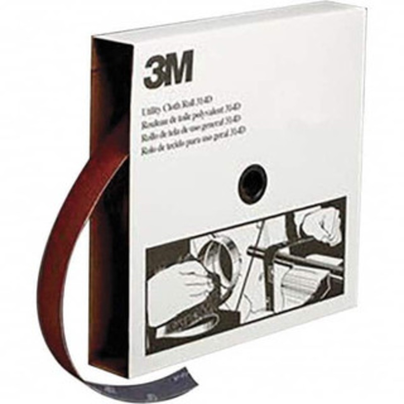 3M 2 x 50 Yd 40 Grit Aluminum Oxide Shop Roll Coarse Grade, X Weighted Cloth Backing 7000118546 – 06363329