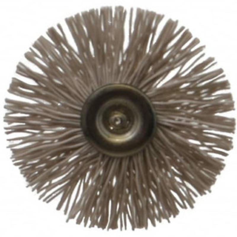 Osborn 1-1/2 OD, 1/8 Shank Diam, Nylon Wheel Brush 3/32 Face Width, 6,000 RPM 0007577400 – 00079673