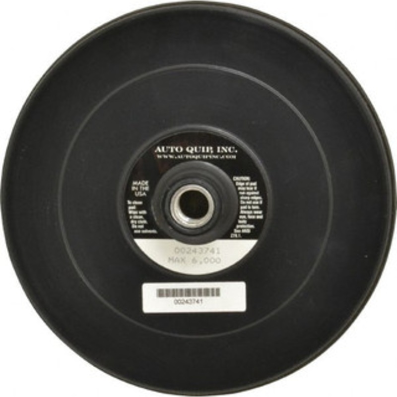 Auto Quip, Inc. 7 Diam Adhesive/PSA Disc Backing Pad Firm Density, 6,000 RPM AQIL14FN-7 – 00243741