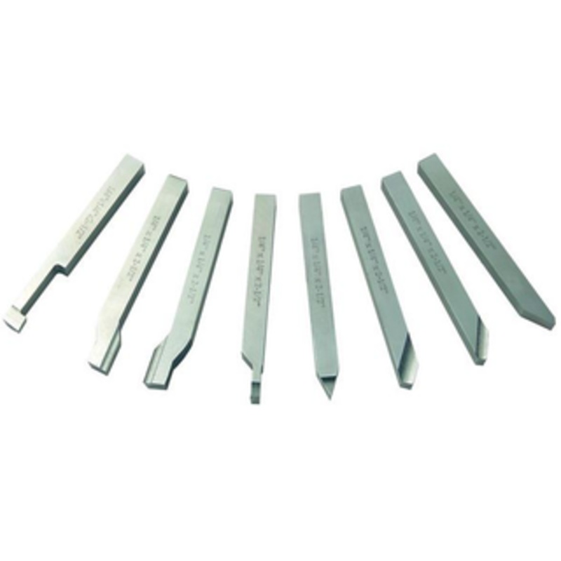 Precise 8 Piece HSS Lathe Tool Sets