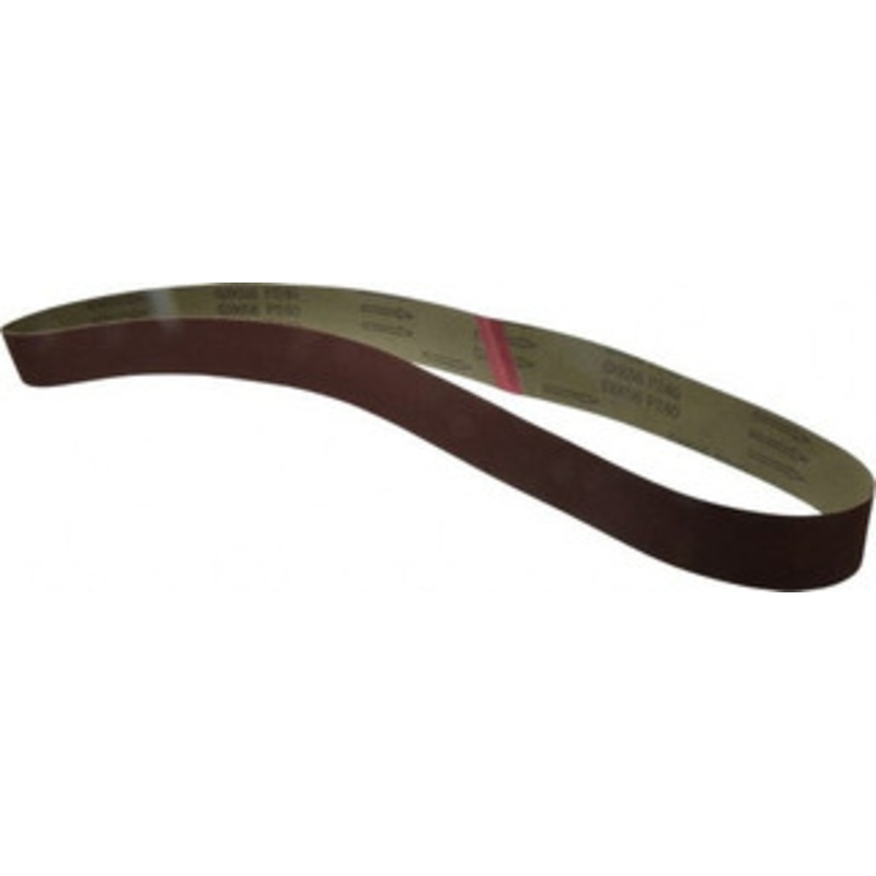 Tru-Maxx 2 Wide x 48 OAL, 240 Grit, Aluminum Oxide Abrasive Belt Aluminum Oxide, Very Fine, Coated, X Weighted Cloth Backing 7148 – 00446013