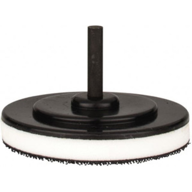 Tru-Maxx 3 Diam Hook & Loop Disc Backing Pad 1/4 Shank Diam, Medium Density, 15,500 RPM 3004041 – 50946615