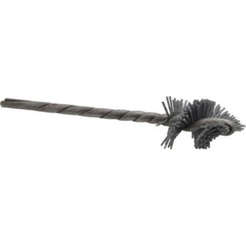 Osborn 5/8 Diam Helical Nylon Tube Brush 0.028 Filament Diam, 1 Brush Length, 3-1/2 OAL, 1/8 Diam Shank 0003625200 – 03262508
