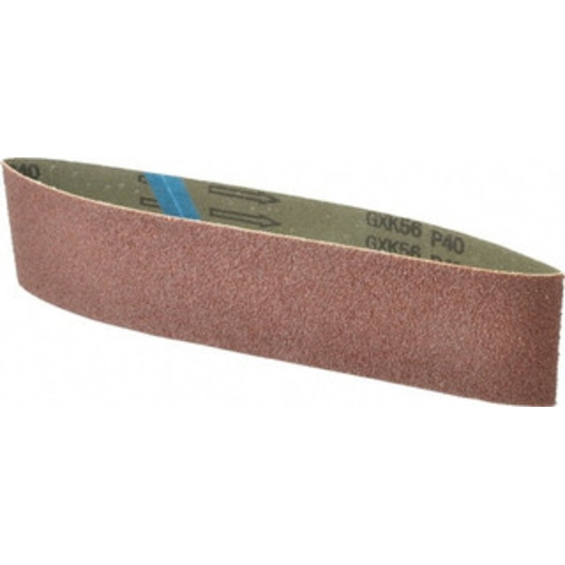Tru-Maxx 3 Wide x 24 OAL, 40 Grit, Aluminum Oxide Abrasive Belt Aluminum Oxide, Coarse, Coated 7221 – 85575777