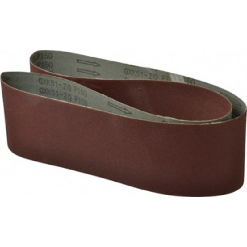 Tru-Maxx 4 Wide x 54 OAL, 150 Grit, Aluminum Oxide Abrasive Belt Aluminum Oxide, Very Fine, Coated, X Weighted Cloth Backing 7299 – 05813159
