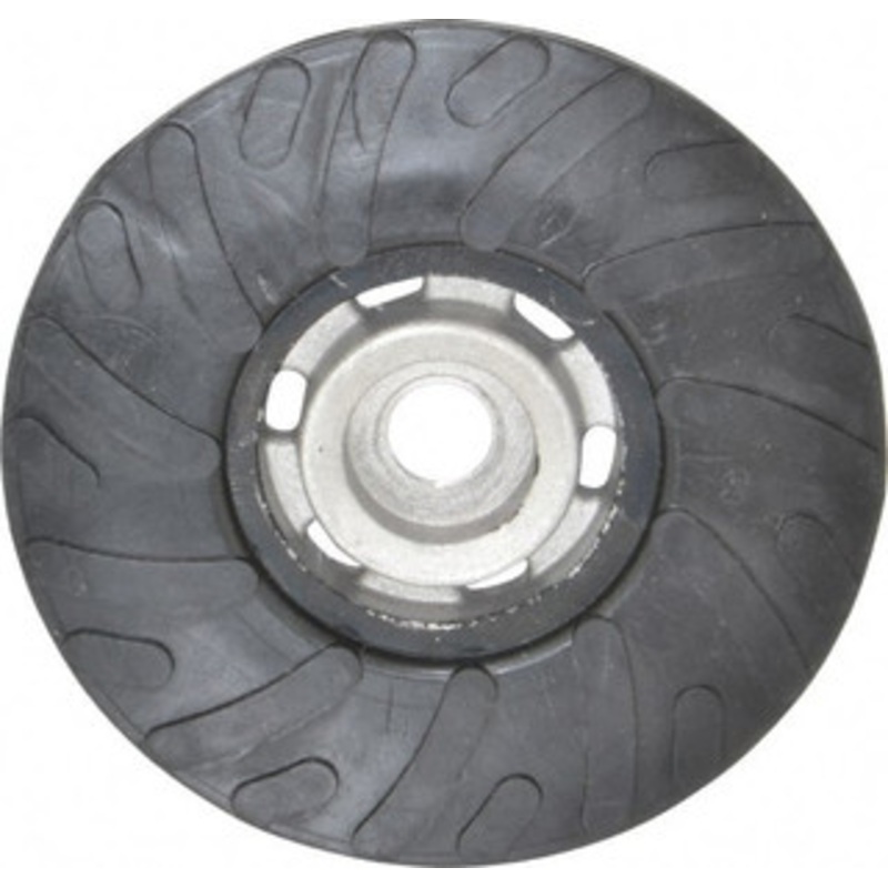 Made in USA 4-1/2 Diam Disc Backing Ribbed Backing Pad Medium Density, 13,000 RPM 8045M – 88098298